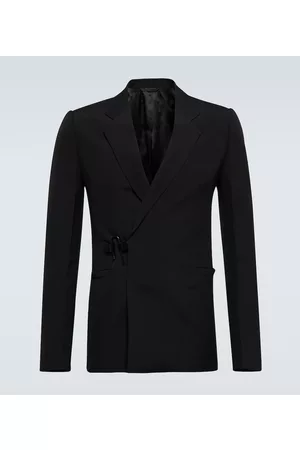 Givenchy Slim-fit technical wool suit jacket