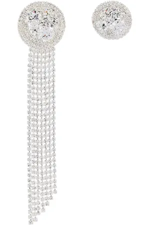 MAGDA BUTRYM Crystal-embellished clip-on earrings