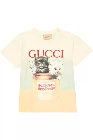 Gucci Kids Baby cotton jersey printed T-shirt