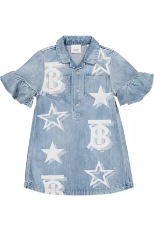 Burberry TB printed cotton dress