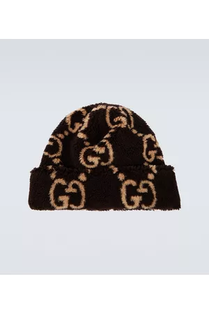 Gucci GG wool-blend fleece beanie