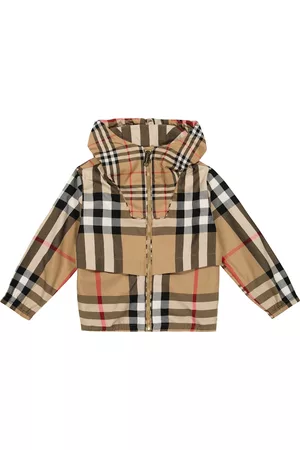Burberry Checked cotton jacket