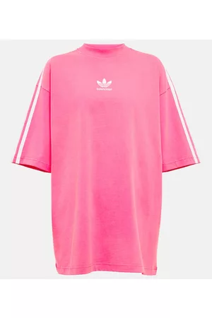 Balenciaga X Adidas Logo cotton T-shirt