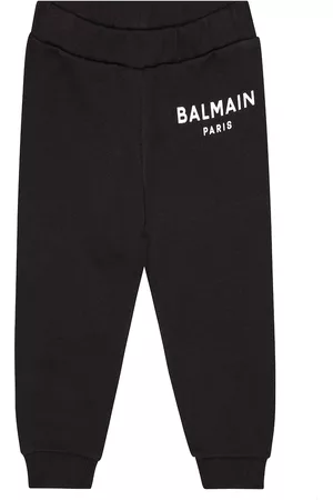 Balmain Baby logo cotton sweatpants