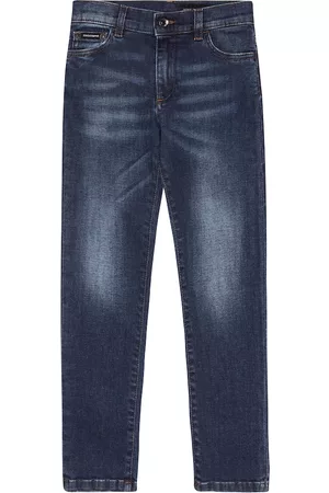 Dolce & Gabbana High-rise straight-leg jeans