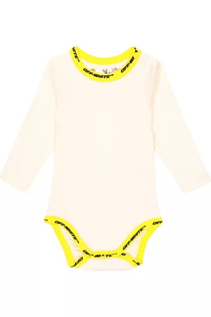 OFF-WHITE Baby cotton jersey bodysuit