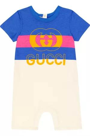 Gucci Baby logo-print cotton onesie