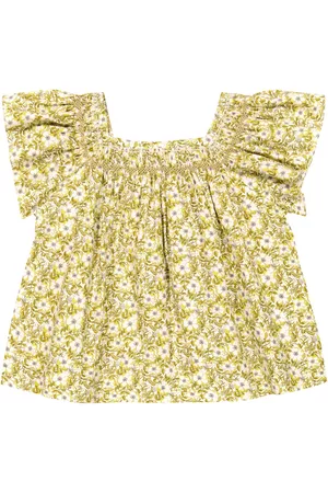 BONPOINT Carlie floral cotton blouse