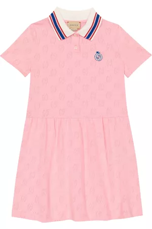 Gucci Baby Dresses - GG embroidered cotton dress