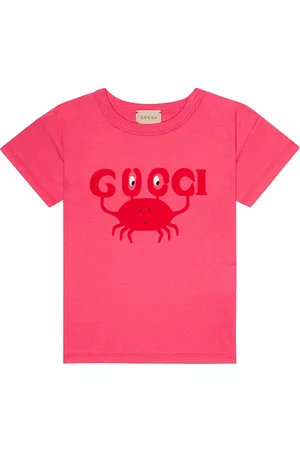 Gucci Girls T-shirts - Printed cotton jersey T-shirt