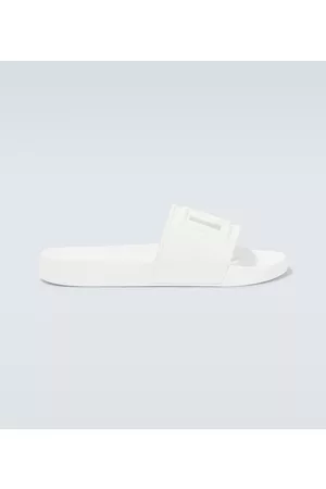 Dolce & Gabbana Men Flip Flops - Logo cut-out slides