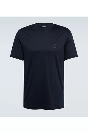 Armani Logo cotton jersey T-shirt