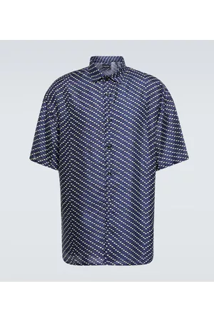 Armani Short-sleeved silk shirt