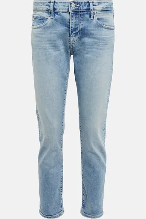 AG Jeans Ex-Boyfriend mid-rise slim jeans
