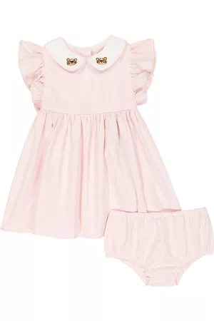 Dolce & Gabbana Baby embroidered cotton dress and bloomers