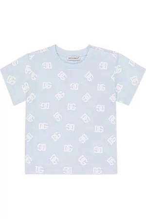 Dolce & Gabbana T-shirts - Baby logo-print cotton T-shirt