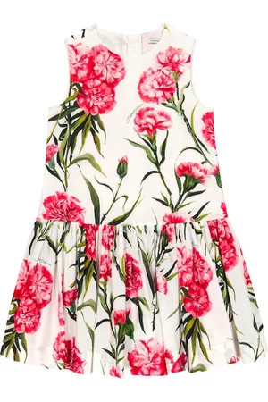 Dolce & Gabbana Floral-print cotton dress