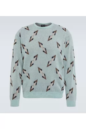 Armani Men Tops - Jacquard sweater
