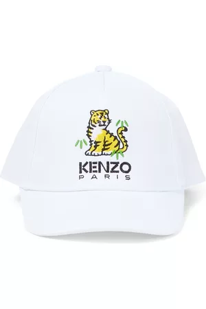 Kenzo Boys Caps - Logo cotton baseball cap