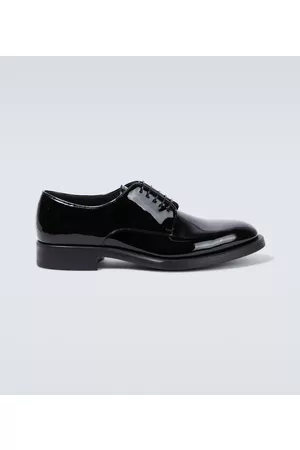 Armani Men Shoes - Patent leather derby shoes