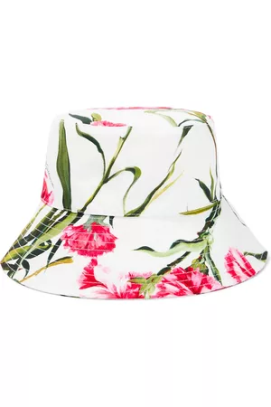 Dolce & Gabbana Floral cotton poplin bucket hat