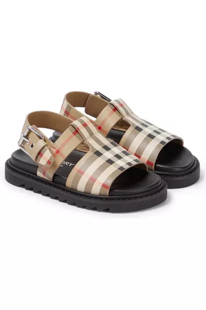 Burberry Vintage Check leather sandals