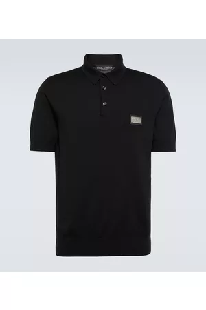 Dolce & Gabbana Men Polo Shirts - Wool polo shirt