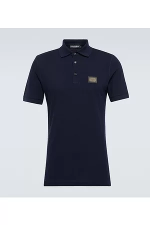 Dolce & Gabbana Men Polo Shirts - Cotton piquÃ© polo shirt