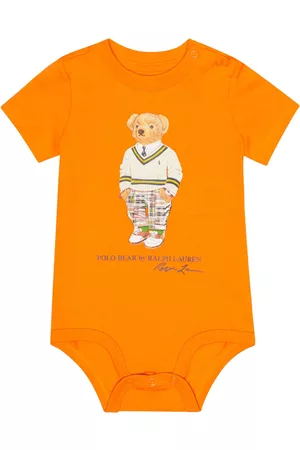 Ralph Lauren Baby Polo Bear cotton bodysuit