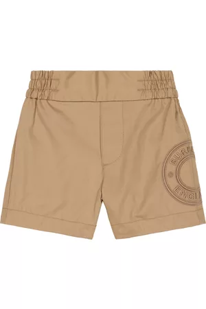 Burberry Logo cotton twill chino shorts