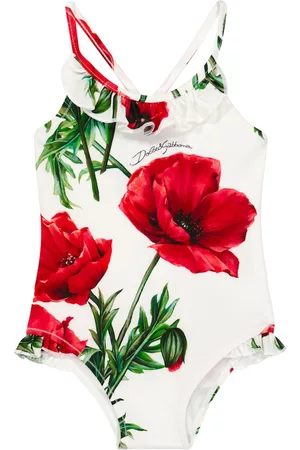 Dolce & Gabbana Baby Swimming Costumes - Baby floral swimsuit