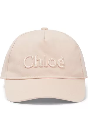 Chloé Logo embroidered cotton baseball cap