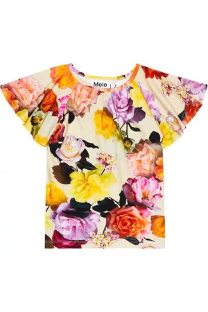 Molo Rachel printed cotton-blend blouse