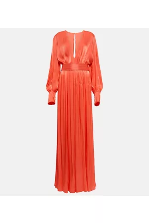 Costarellos Racine LurexÂ® georgette jumpsuit