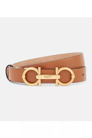 Salvatore Ferragamo Gancini leather belt