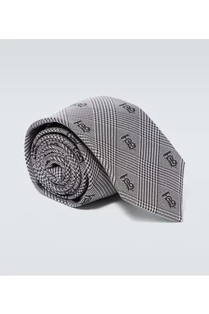 Burberry Men Neckties - Manston silk tie