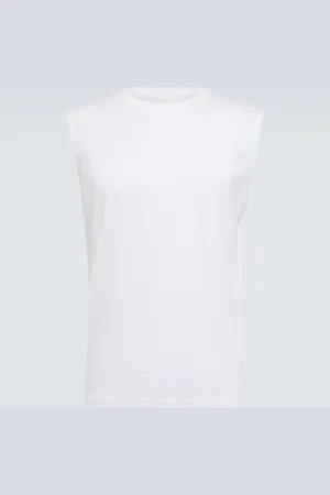 Acne Studios Cotton jersey tank top