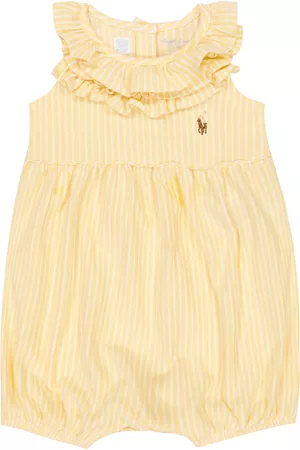 Ralph Lauren Rompers - Baby striped cotton onesie