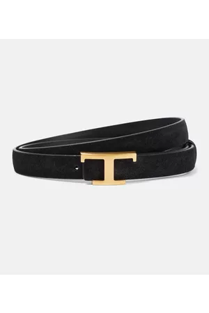 Tod's T Timeless suede belt