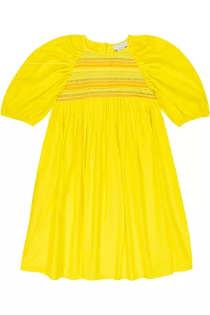 Stella McCartney Baby Dresses - Shirred cotton dress
