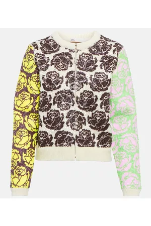 Tory Burch Women Cardigans - Sequin-embellished wool cardigan