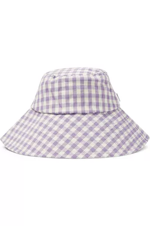 Molo Sille checked bucket hat