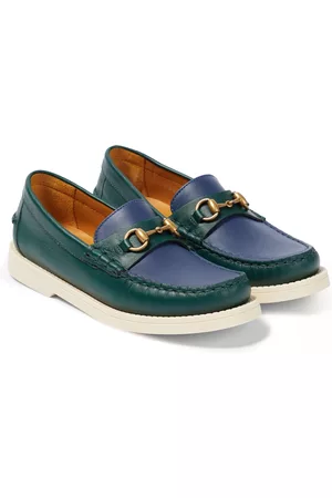 Gucci Boys Loafers - Horsebit leather loafers