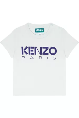 Kenzo T-shirts - Baby logo cotton T-shirt