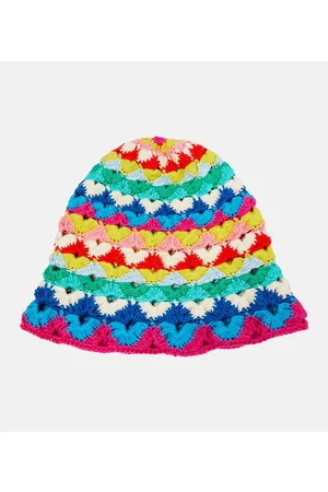 Alanui Women Hats - Over The Rainbow crochet hat