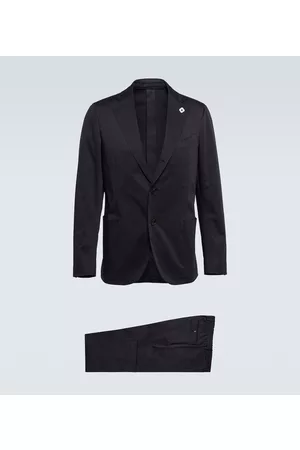 LARDINI Cotton-blend suit