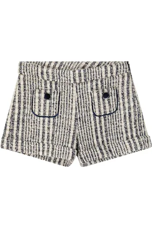 Tartine Et Chocolat Checked tweed shorts
