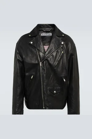 Acne Studios Leather biker jacket