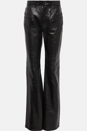 Acne Studios Flared leather pants