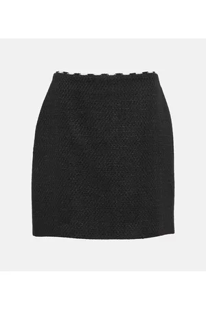 Elie saab Women Mini Skirts - Tweed miniskirt